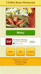 Mobile Screenshot of 3coffeebeansrestaurant.com
